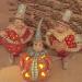 Figure - Ceramic: Seasonal Lantern Series - The Pillow Whimble Pumpkin Patch Lantern