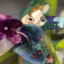 2016: Dimensional Work - Hazel Rainbow Hedgehog from The Penstemon Farm Collection - Artist's Collection