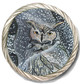 Ativus the Great Horned Owl